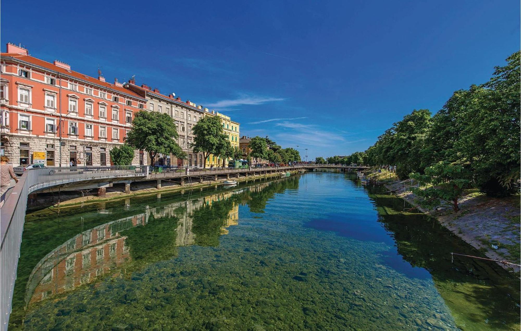 Lovely Apartment In Rijeka With House Sea View Esterno foto