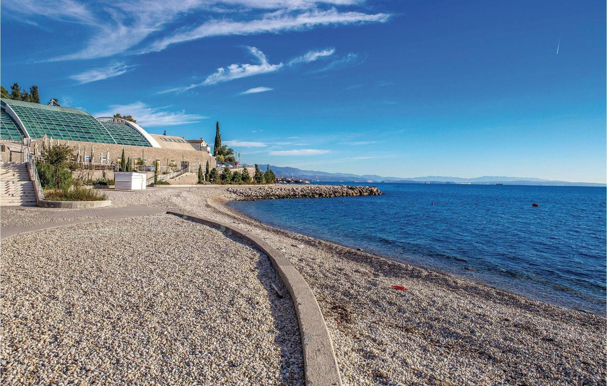 Lovely Apartment In Rijeka With House Sea View Esterno foto